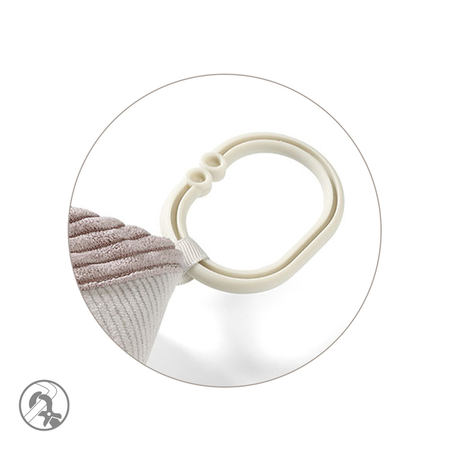 BABYONO Libro sensoriale a contrasto Mouse 0 m+