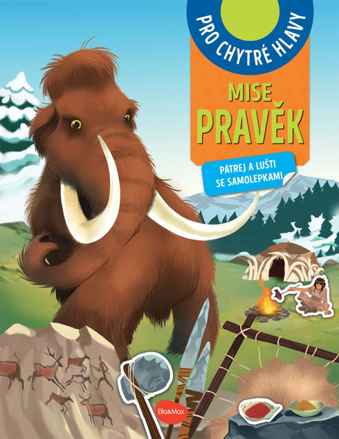 Pravěk umenia - Hľadaj a rozlušti s nálepkami