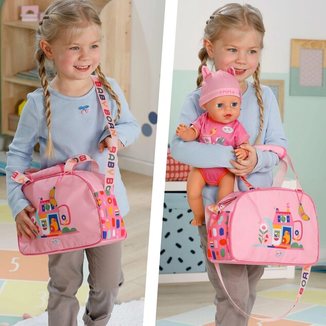 BABY Born Sac à langer pour poupées avec accessoires