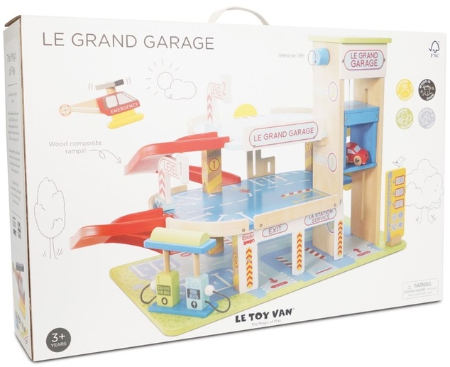 Le Toy Van Garáž Le Grand
