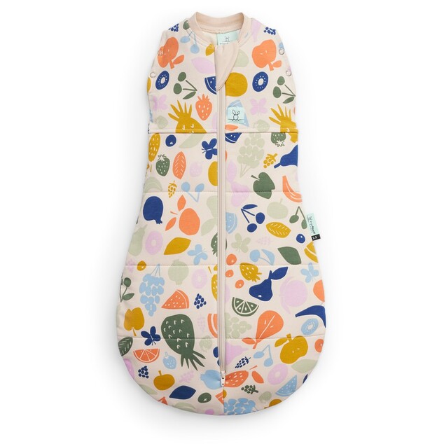 ERGOPOUCH Пелена и спален чувал 2в1 Cocoon Fruit Salad 6-12 м, 8-10 кг, 2,5 tog