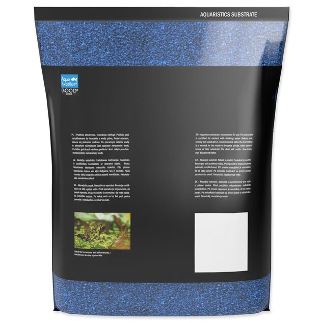 Piesok Aqua Excellent ľadovo modrá 1,6-2,2mm 3kg