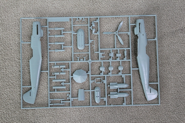 Modellbausatz Flugzeug 12321 - Messerschmitt Bf109G-6 / G-2 "JG 27" (1:48)