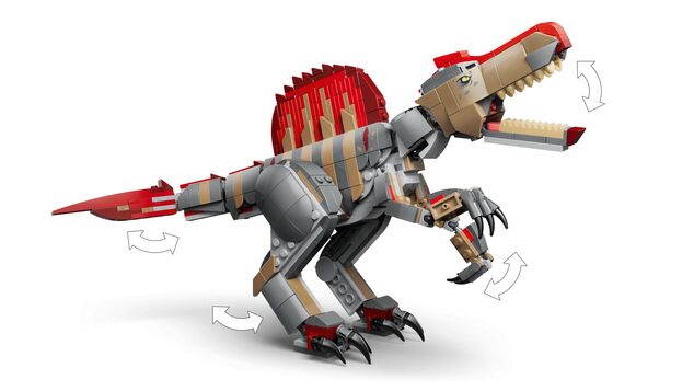 LEGO® Jurassic World 77982 Útek dinosaura spinosaura