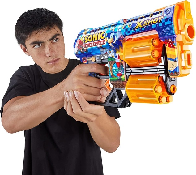 ZURU X-SHOT SKINS SONIC s 12 náboji