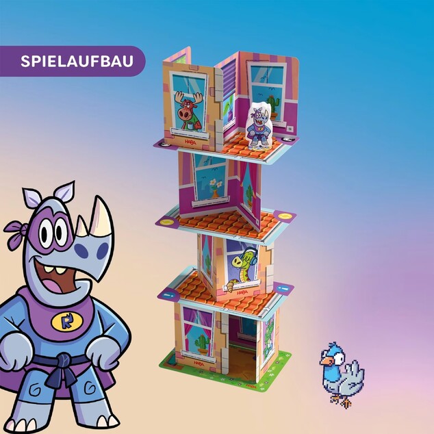 Haba Društvena igra za djecu Rhino Hero – Original