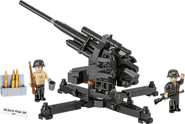 Cobi Protilietadlové delo 10.5 cm Flak 39, 1:35