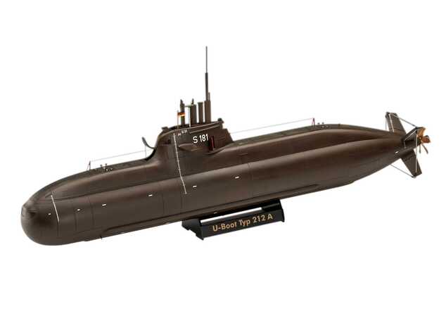 Plastikmodellbausatz U-Boot 05186 - 70 Jahre Bundeswehr: Wilhelm Bauer, Typ 206A, Klasse 2 (1:144