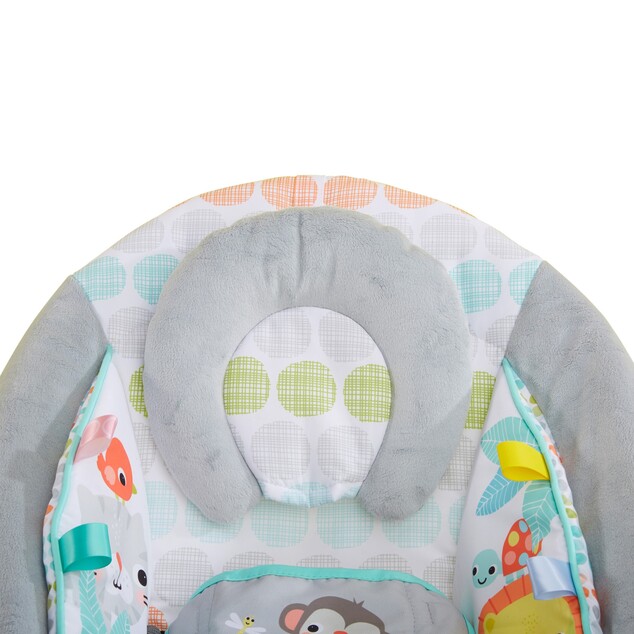 Lettino vibrante con melodia Whimsical Wild 0m+, fino a 9kg, 2019