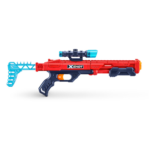 X-SHOT Set Mare - Vigilante, Hawk Eye, Fury 4, Kickback (6 cutii, 48 de proiectile)