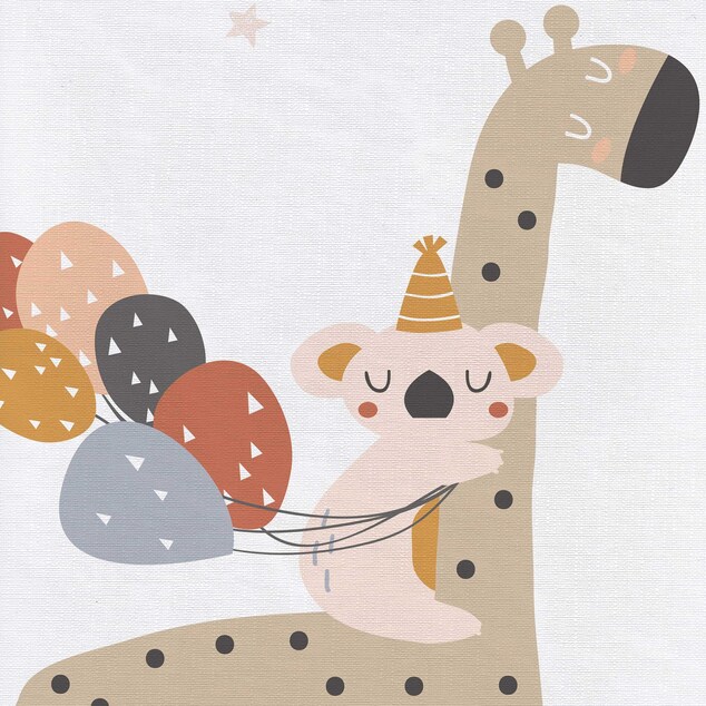 CEBA Podložka prebaľovacia mäkká 50 x 70 cm Giraffe