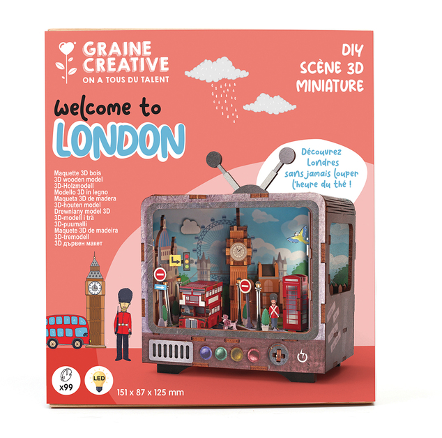 GRAINE CREATIVE Leseni 3D model TV London