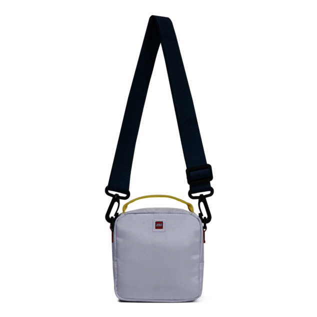 LEGO Signature Brick 1x1 mini crossbody borsa - bianca