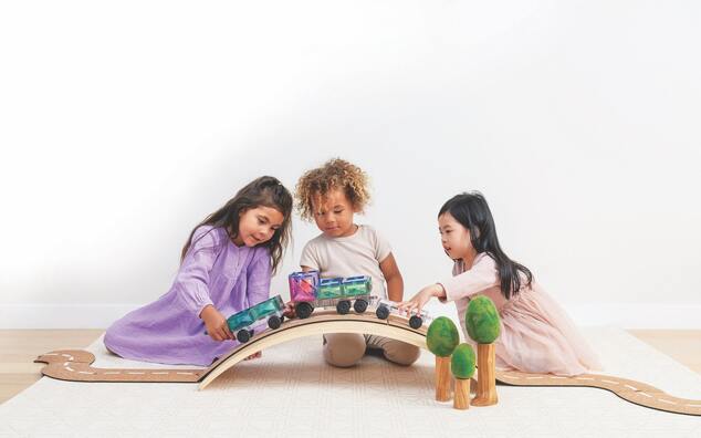 CONNETIX® Pastel Transport Pack magnetická stavebnica 50 ks
