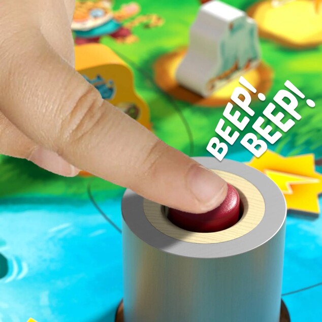 Haba Gesellschaftsspiel für Kinder Dschungel-Rennfahrer ab 6 Jahren