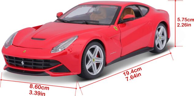 Bburago 1:24 Ferrari F12 Berlineta Rot