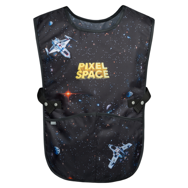 BAAGL SADA 5 Zippy Plus Pixel Space: aktovka, peračník, vrecko, zástera, peňaženka