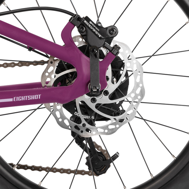 PUKY Kinderfahrrad 20" X-COADY SL DISC, flat violet