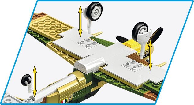 Cobi II WW Fiat G.55 Centauro, 1:48