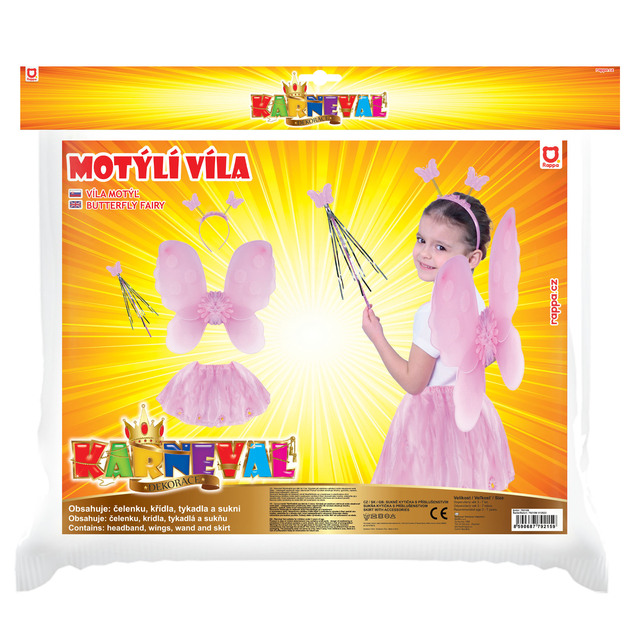 Costume per bambini con ali