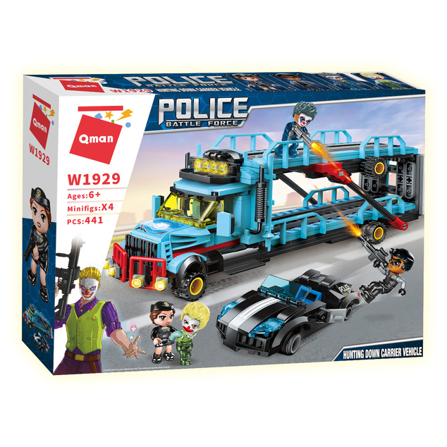 Qman Police Battle Force W1929 Нападение на камион