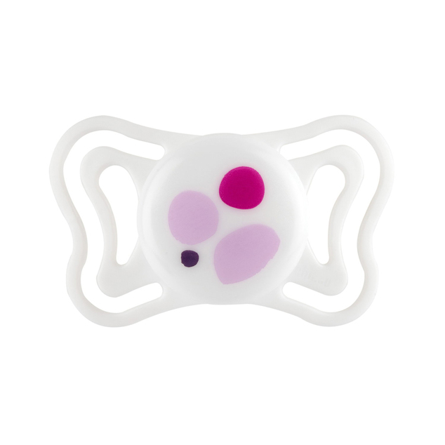 CHICCO Physioforma Light szilikon ortodontikus rózsaszín cumik 2-6m, 2 db