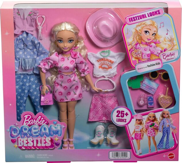 Barbie Traum Besties Festival-Look - Malibu