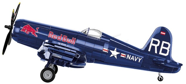Cobi 26634 VOUGHT F4U CORSAIR FLYING BULLS, 1:32, 665 k, 1 f