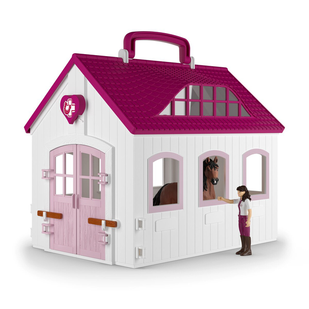 Schleich Clinica pentru cai - Copite sănătoase