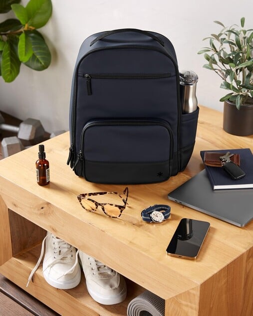 SKIP HOP Taška prebaľovacia/batoh Flex Navy