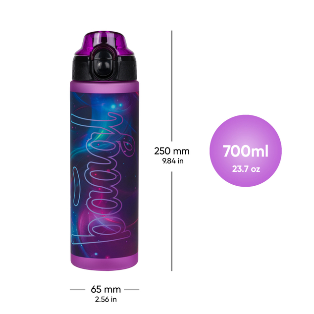 BAAGL Tritan-Flasche für Getränke Nova, 700 ml