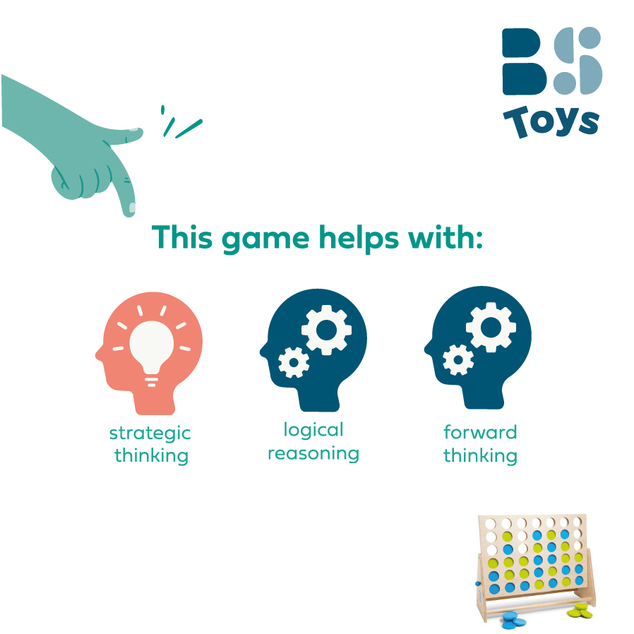 BS Toys Mega hra – štyri v rade
