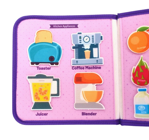 2Kids Toys Libro busy sensoriale Cucina