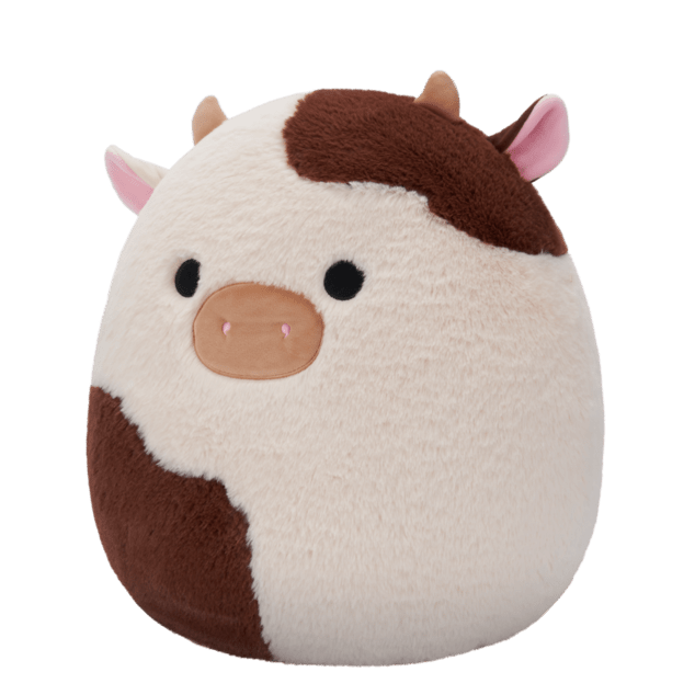 SQUISHMALLOWS Fuzzamallows Krava - Ronnie, 30 cm