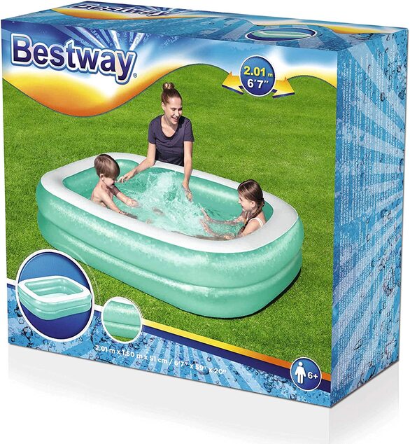 Bestway 54005 Obdĺžnikový bazén 200 x 146 x 48 cm