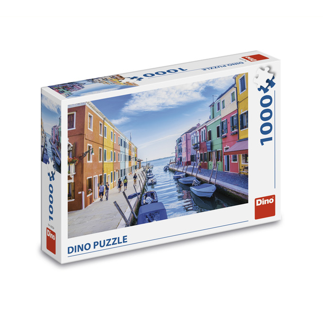 Puzzle Kanál v Benátkach 1000 dielikov