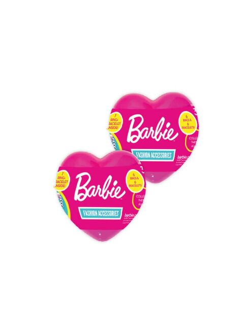 Barbie Herz-Kapsel – Spielset mit Ring und Armband