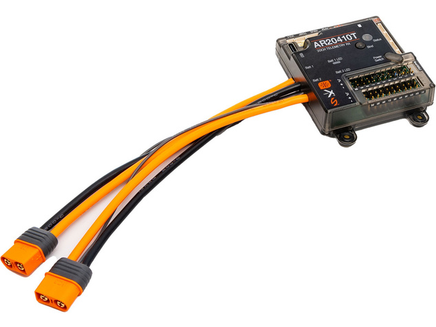 Récepteur Spektrum AR20410T 20CH PowerSafe avec télémétrie