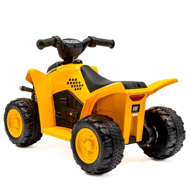 Detská elektrická štvorkolka Baby Mix CAT žltá