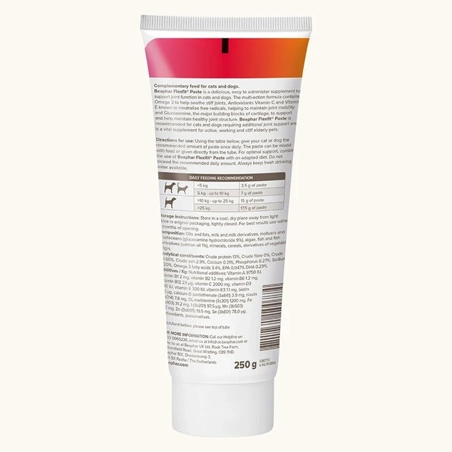 Pasta Beaphar Flexifit Paste Dog&amp;Cat 250g