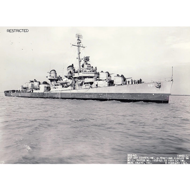Cobi USS KIDD DD-661, 1:300, 700 k