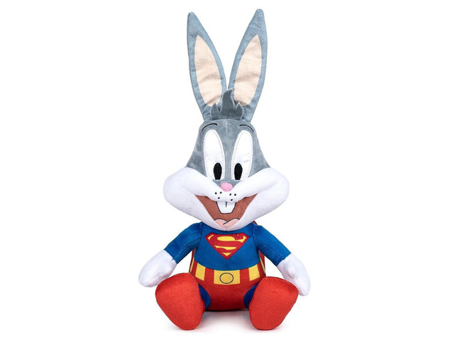 LOONEY TUNES Bugs Bunny plyšová hračka Superman 25cm