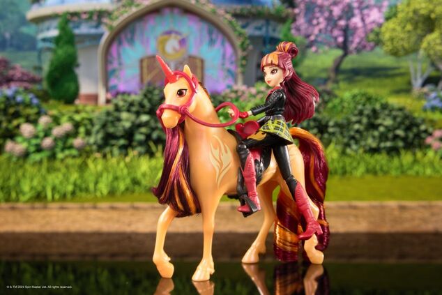 Unicorn Academy Valentin és Cinder figurák