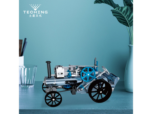 Teching parný automobil