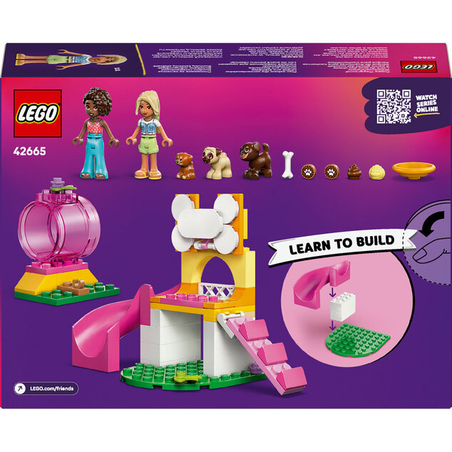 LEGO® Friends 42665 Loc de joacă pentru cățeluși