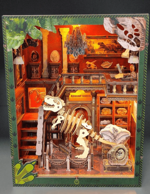 2Kids Toys 3D puzzle Opritor pentru cărți Miniatură căsuță