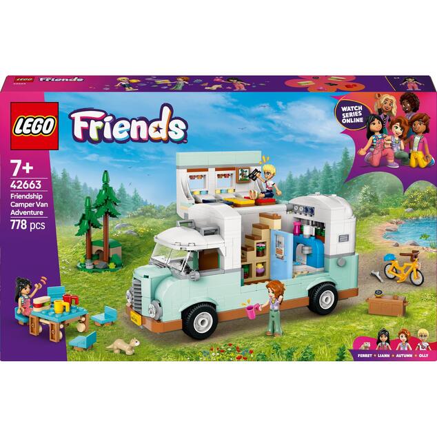 LEGO® Friends 42663 Avventura con il camper dell'amicizia