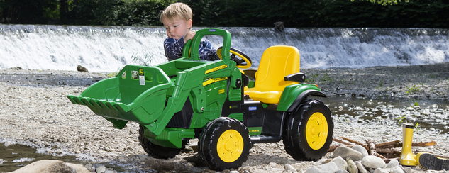 Peg Pérego John Deere Ground Loader 12V - 330W zelená