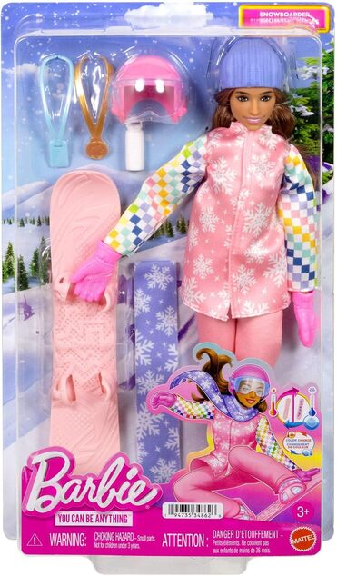 Mattel Barbie Poți fi orice snowboarderă