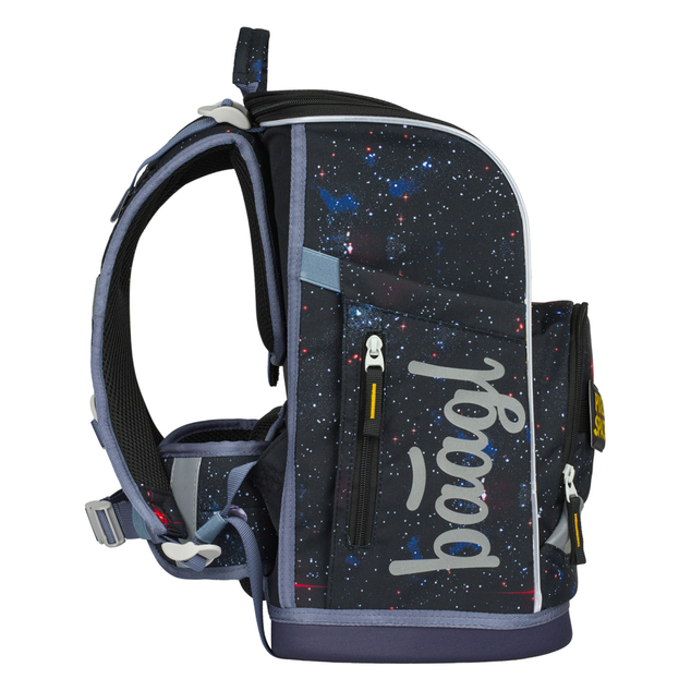 BAAGL SADA 5 Zippy Plus Pixel Space: aktovka, peračník, vrecko, zástera, peňaženka